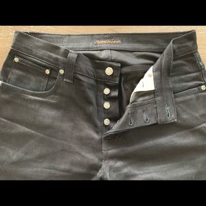 Black Nudie Jeans